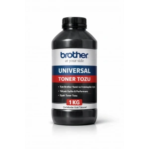 Brother Universal Toner Tozu 1KG Siyah – Brother Yazıcı Uyumlu