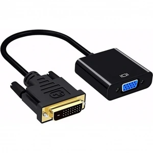 Platoon PL-7200 DVI to VGA Dönüştürücü Çevirici Kablo Adaptör (DVI Erkek / VGA Dişi)