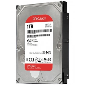 1TB FNKVİSİON FNK10 7/24 5400RPM 3.5 SATA 3 6Gbit/s 64MB Güvenlik Kamerası Diski
