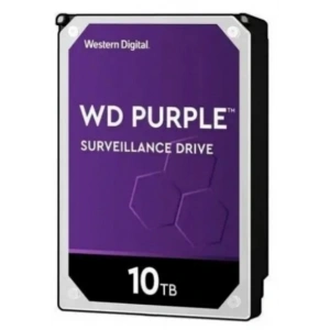 10TB WD Purple WD101PURZ 3.5″ 7200Rpm 256MB Sata 3 7x24 Güvenlik Diski