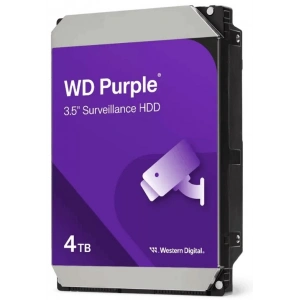 WD Purple 4TB 3,5 SATA III 6Gbit/s 64MB 7/24 Güvenlik Kamerası Diski WD30PURZ