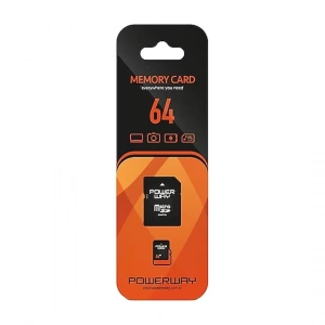 Powerway PWR-64 64GB Micro SD (Class 10) Hafıza Kartı