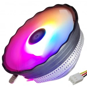 Snowman M120 Fan Cpu Combo RGB IŞIKLI Intel&Amd (AM2,AM3,LGA775,1150,1151,1155,1156)