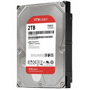 2TB 7/24 5400RPM 3.5 SATA 3 6Gbit/s 64MB Güvenlik Diski Harddisk (FNKVİSİON FNK20)