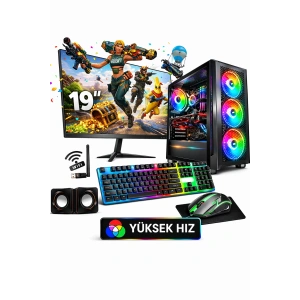 J-TECH InnoVare i5 3470 16GB RAM 256GB SSD 19 inç FHD Monitör Wi-Fi Masaüstü Bilgisayar