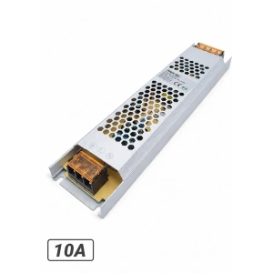 Aqua AU-1543 12V 10A Amper 120W Metal Güvenlik Kamera Şerit Led Adaptör Trafo