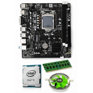 J-TECH i5 2300 | 8GB RAM | FAN | H61 | Bundle Anakart Komple Set H61.8GB