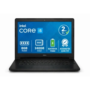 Dell i5 6200U 8GB RAM 240GB SSD 14 Dizüstü Bilgisayar ( Latude 3470 )