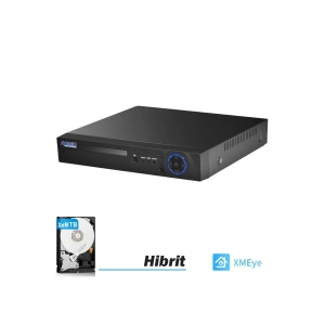 Avenir AV-TC08GM 8 Kanal 5MP 5IN1 XMeye H.265 Full HD 1080P Hibrit DVR Kayıt Cihazı