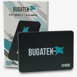 Bugatek BG1071 128GB 520/480MBs Sata 3 2.5 SSD