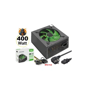 Concord C-880 400W Oyuncu Gaming PC Power Supply 12CM Geniş Fan Güç Kaynağı Lisanslı Ürün