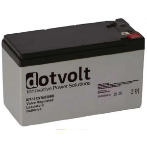 DOTVOLT SC 7 KURU TİP AKÜ 12V-7AH ( Alarm Aküsü )