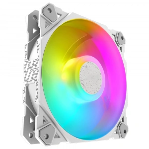 Gameline 12025L 12S RGB 120mm 12V Sessiz Bilgisayar Kasa Fanı Beyaz