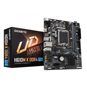 GIGABYTE H610M K REV 2.0 H610 DDR4 (Vga Yok) GLan mATX HDMI USB3 M2 1700p Anakart