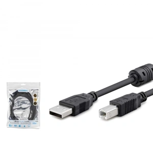 HADRON HDX7506 USB Printer Kablosu 3 m Siyah