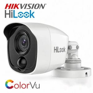 Hikvision HiLook THC-B120-MPIRL 2MP 3.6mm Işıklı Uyarı Alarm TVI/AHD/CVI/CVBS Bullet Kamera