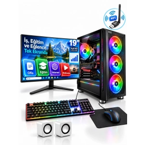 J-TECH Arya i5 6500 3.30GHz 8GB RAM 128GB SSD 19 Masaüstü Bilgisayar