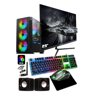 J-TECH Bane i5 3470 16GB RAM 256GB SSD 25 inç 1MS 100Hz FHD Monitör Wi-Fi Masaüstü Bilgisayar