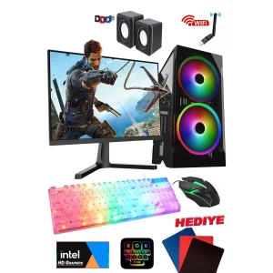 J-TECH InnoVare i5 3470 16GB RAM 256GB SSD 19 inç FHD Monitör  Wi-Fi Masaüstü Bilgisayar