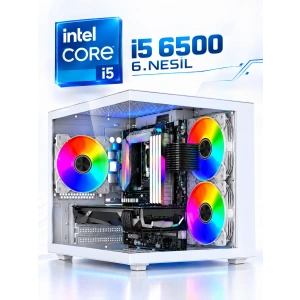J-TECH Intel Core i5-6500 16GB RAM 256GB SSD Masaüstü Bilgisayar S1151
