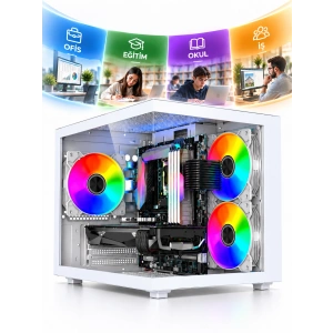 J-TECH Intel Core i5-3470 8GB RAM 128GB SSD Masaüstü Bilgisayar S1156