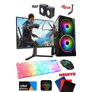 J-TECH Newest i5-3470 8GB 256GB SSD 19” Masaüstü Bilgisayar