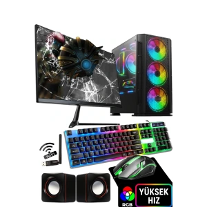 J-TECH Newest i5-3470 8GB 256GB SSD 19” Masaüstü Bilgisayar