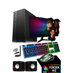 J-TECH P410 i5 3470 16GB 256GB SSD 19 Monitör Masaüstü Bilgisayar