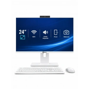 J-TECH Zeno i5 6500 | 8GB RAM | 128GB SSD | 24 IPS Pivot | All in One PC Bilgisayar