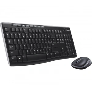 LOGITECH MK270 Q Türkçe Kablosuz Multimedya Siyah Klavye+ Mouse