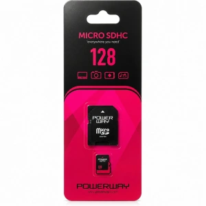 Powerway 128GB Micro SD Hafıza Kartı PWR-128