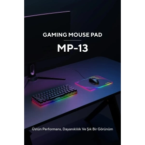 Rampage MP-13 360x260x5mm RGB Oyuncu Gamer Mouse Pad