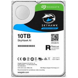 Seagate 3.5 Skyhawk 10TB 7200RPM 256MB Sata3 Güvenlik HDD ST10000VE008