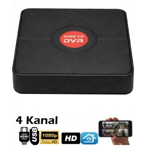 SecureBox SV7904AHD 4 Kanal 5IN1 XMeye H.265 Full HD 1080P Hibrit DVR Kayıt Cihazı