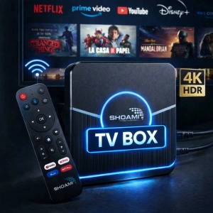 Shoami SH-SB1 Android TV Box 4GB RAM 64GB Depolama 4K Ultra HD Sesli Kontrol