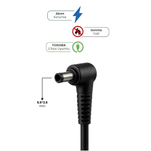 SPRANGE SR-L10 19V 4.74A 5.5 * 2.5mm 90W Universal Standart Laptop Adaptör