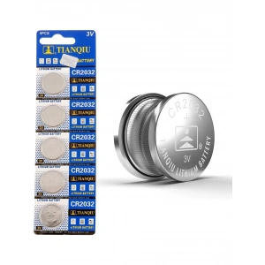 Tianqiu CR2032 3V Lithium Bios Pil - 5 Adet