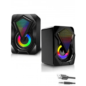 Zeiron ZR1046 RGB Usb PC Hoparlör Subwoofer Ses Sistemi 2.0