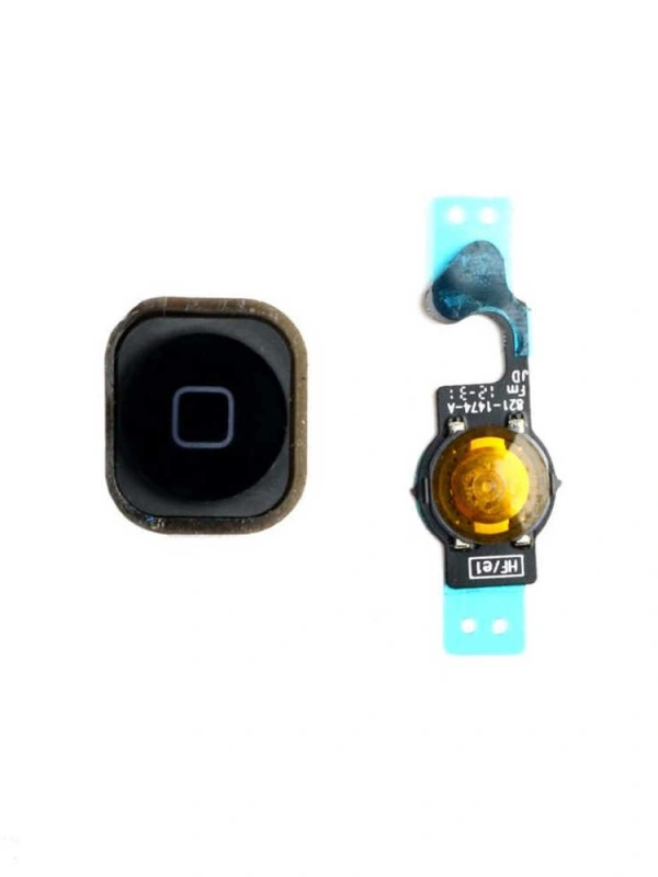 Apple Uyumlu iPhone 5 Home Tuş Bordu Filmi Siyah
