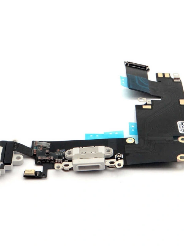 Apple Uyumlu iPhone 6 Plus Kulaklık Soketli Şarj Soketli Film Beyaz