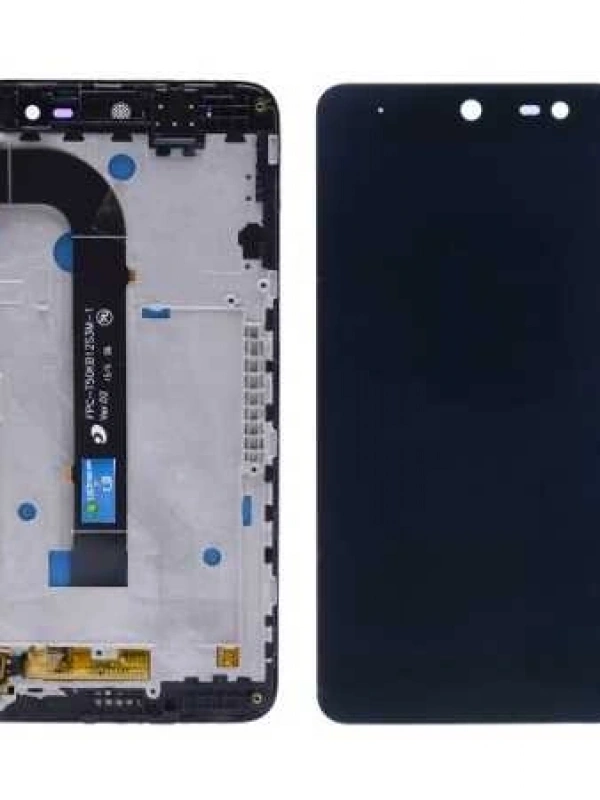 General Mobile Uyumlu Discovery Android E3 4g Lcd Ekran Siyah Çıtalı