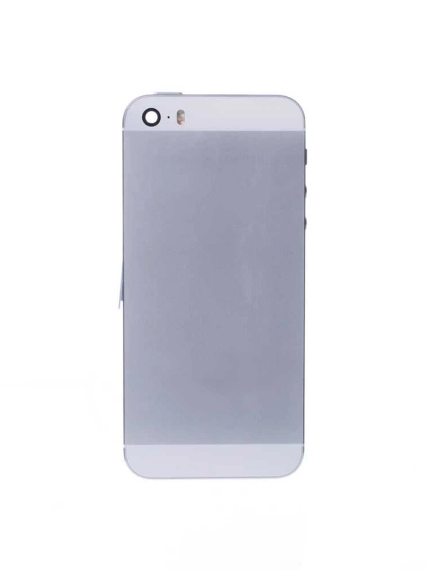 Apple Uyumlu iPhone 5s Kasa Gümüş Dolu