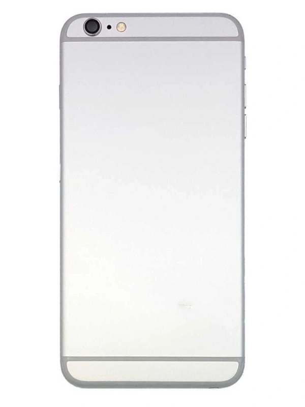 Apple Uyumlu iPhone 6 Plus Kasa Gümüş Dolu
