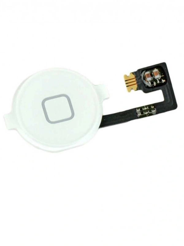 Apple Uyumlu iPhone 4 Home Tuş Bordu Filmi Beyaz
