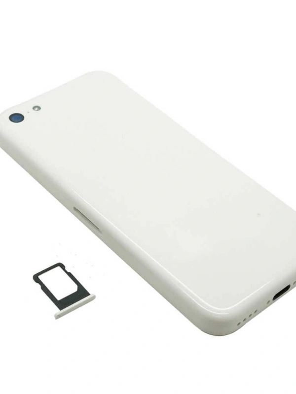 Apple Uyumlu iPhone 5c Kasa Beyaz Dolu
