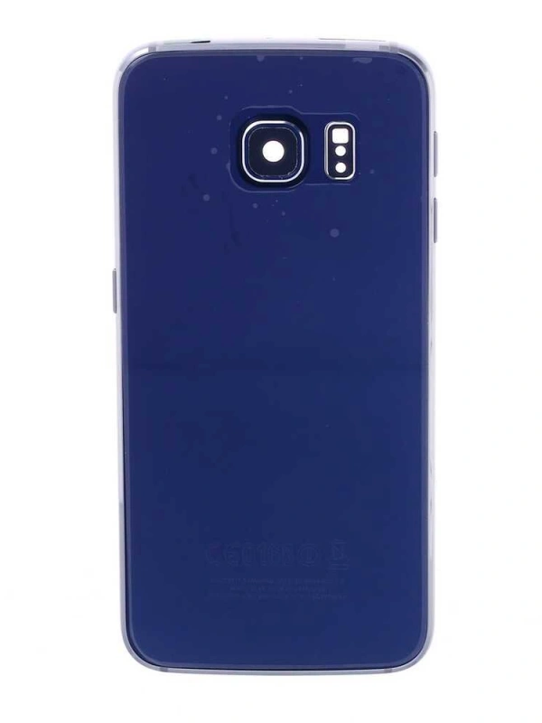 Samsung Uyumlu Galaxy S6 Edge G925 Kasa Kapak Siyah Çıtasız