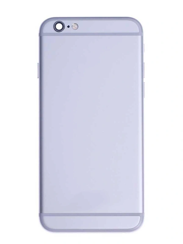 Apple Uyumlu iPhone 6s Kasa Gümüş Dolu
