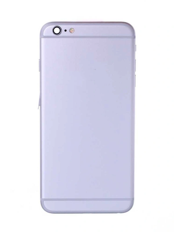 Apple Uyumlu iPhone 6s Plus Kasa Gümüş Dolu
