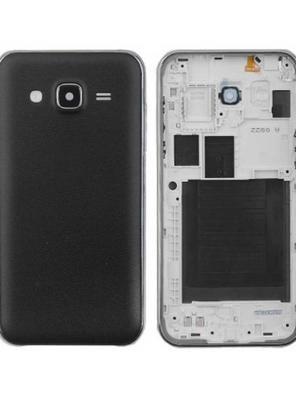 Samsung Uyumlu Galaxy J2 J200 Kasa Kapak Siyah Duos Çıtasız