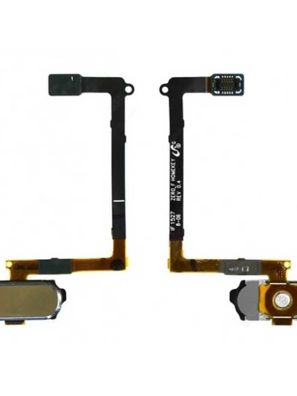 Samsung Uyumlu Galaxy S6 Edge Plus G928 Home Tuş Bordu Filmi Gold